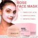 Rose Clay Face Mask Kaolin Clay Mask for Pores Pink Clay Mask mud mask Exfoliating Facial Mask Deep Cleansing Controlling Oil Acne & Refining Pores Moisturizing Reduce Blackheads & Dark Spots - Buy Online on GoSupps.com