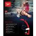 Speedo Jr. Swimmer's Snorkel - Red Bullet Head for Swim Training - Buy Online on GoSupps.com