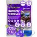 Lavendium CA Premium 220g (7.76oz) Blue Butterfly Pea Flowers 100% Natural & Pure from Blue Butterfly Pea Flowers Dried Wildcrafted Blue Pea Flowers Tea Butterfly Pea Flowers Loose Leaf Herbal Tea No Gluten Vegan