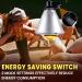 BrightArk 250W Poultry Heat Lamp with 2.5M Wire and 2M Hanging Chain - Energy Saving Switch, Livestock Breeding Brooder Lamp for Puppies, Chicks, Piglets, Reptiles (No Bulb) - Buy Online on GoSupps.com