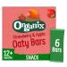 Organix Goodies From 12+ Months Strawberry and Apple Soft Oaty Bars 6 x 30g