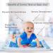 Inflatable Tummy Time Water Mat for Infants and Toddlers | Splashin'kids Premium Play Activity Center - Buy Online on GoSupps.com