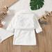 Soft Flannel Jelly Baby Bathrobe for Toddlers | Winter Nightwear Pajamas 2-3 Years - White - Buy Online on GoSupps.com