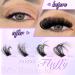 Boahankuke Fluffy 60D+80D Volume Lash Clusters - 280PCS D Curl DIY Eyelash Extensions - Buy Online on GoSupps.com