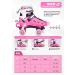 METROLLER Roller Skates for Teens - Adjustable 4 Sizes with Light up Wheels - Rose Medium-Big Kid (1-4 US) - Buy Online on GoSupps.com