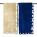 Bone Dry Moroccan Paw Print Pet Blanket 50 x 60 - Blue | Cozy and Stylish Pet Blanket - Buy Online on GoSupps.com