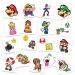 Mario Party Supply Temporary Tattoos - Pack of 34 | Skin Safe, Made in USA | Party Favors & Supplies - Buy Online on GoSupps.com
