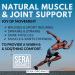 Comfrey & Hemp Cream with Arnica Calendula for Muscle Joint Relief - 30g Travel Size - Made in UK by Sera Organics - Buy Online on GoSupps.com