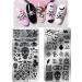 Konsait 5Pack Halloween Nail Art Stamp Templates - Pumpkin Ghost Skull Bat Designs for DIY Manicures - Women, Girls, Kids Halloween Decor - Buy Online on GoSupps.com