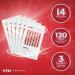 Sensitivity-Friendly Teeth Whitening Strips - 28 White Strips for Professional Home Tooth Whitening - 14-Day Treatment - Buy Online on GoSupps.com