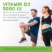 DAVINCI Labs Vitamin D3 5000 IU - Supports Healthy Teeth, Bones & Immune Health - 120 Capsules - Buy Online on GoSupps.com