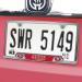 San Francisco 49ers NFL License Plate Frame | Stainless Steel with Aluminum Logo Inserts - Buy Online on GoSupps.com