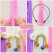 FIOBEE Rainbow Hair Bows Holder & Unicorn Clips Organizer - Wall Hanging Baby Girls Room D cor - Buy Online on GoSupps.com