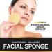 100% Natural Compressed Cellulose Facial Sponges (25 Pack) | Eco-Friendly & Reusable Makeup Remover Pads | Exfoliating Facial Wash & Skin Cleanser - Pack of 25 - Buy Online on GoSupps.com