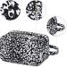 Women's Travel Toiletry Bag - Black Leopard Dopp Kit for Makeup & Accessories - Buy Online on GoSupps.com