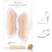 FLEXZENSE Comfort Grips | Blister-Reducing Heel Inserts | 1 Pair Champagne Gold | Shop Now for Comfortable Shoes - Buy Online on GoSupps.com