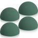 Floral Dry Foam Half Ball 4 Pack Green Floral Foam Round Foam Block Dry Foam Balls Craft Supplies Large Flower Foam Craft Foam for Artificial Plant Floral Arrangement (5.51 x 2.76 Inch)