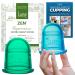 LURE Essentials Cellulite Cup Cupping Therapy Sets  Silicone Anti Cellulite Vacuum Massage Cups to Smooth Fascia  Firm and Tone Skin