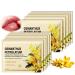 AKARY 5Pcs Osmanthus Lip Mask Reduce Lip Wrinkles Radiant Nourish Tender Hydrating Mask with Osmanthus Extract & Hydrolyzed Collagen for Plumping & Moisture Solution for Dry or Chapped Lips (5) Osmanthus 5