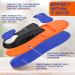 2024 Heavy Duty Arch Support Insoles for Big & Tall Men & Women - Plantar Fasciitis Relief Orthotic Inserts for Work Boots Blue (L - Buy Online on GoSupps.com