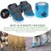 CoolTy Dog Shoes - Waterproof Winter & Summer Boots for Dogs | 4 Pack | Perfect for Outdoor Walks - Buy Online on GoSupps.com