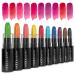MOODmatcher Lipstick  10PC Collection of the Original Color-Change Lipstick - Maskproof  12 HOUR Long Wear  Enriched with Aloe & Vitamin E for Ultra-Hydration  Waterproof - Made in USA
