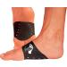 FOOTS LOVE Plantar Fasciitis Gel Cushioned Arch & Heel Support Sleeves. Orthotics to Lift & Relaxes Nerves featuing Cooling Air Pockets. For Men And Women black