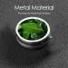 Green Leaf Nature Portable Metal Pill Box - Round Mini 3-Compartment Organizer for Small Pills | Travel-Friendly Design | Durable & Stylish Black - Buy Online on GoSupps.com