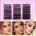 HeyAlice Fluffy Lash Clusters - 60/80/100D D Curl Eyelash Extensions | Thick 10-18mm Individual Lashes for Stunning Volume - Buy Online on GoSupps.com