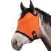 Harrison Howard All Round Mesh Horse Fly Mask UV Protective with Fleece Padded Edging Vibrant Orange M Medium (Cob) Vibrant Orange