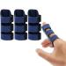 Echify Finger Splint - 3pcs Upgraded Finger Support Trigger Finger Brace with 3 Adjustable Fixing Belt Mallet Finger Splints for Straighten Broken Bent Finger & Arthritis Pain Relieve