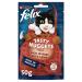 FELIX Tasty Nuggets Adult Cat Treats with beef and lamb 8x50g Beef & Lamb 50 g (Pack of 8)