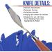 U.S. Art Supply 18-Piece Stainless Steel Palette Knife Set - Artist Painting Knives for Color Mixing and Spreading - Ideal for Oil, Acrylic, and Pouring Paint on Canvases and Cake Icing - Buy Online on GoSupps.com