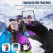 Andorra Women's Touchscreen Waterproof Ski Mittens - Black Medium - Buy Online on GoSupps.com