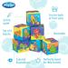 Playgro 181170 Bath Play Cube Set - 6 Colorful Animal Motifs for Infants 6 Months+ 7x7cm Fun Bath Toys - Buy Online on GoSupps.com