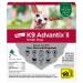 K9 Advantix II Flea and Tick Prevention for Small Dogs (4-10 Pounds) 2-Pack Small Dog Only