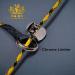 Handmade 4mm EQ K9 Slip Collar for Dog Training - Chrome Limiter, Strap Handle - L (56cm) - Buy Online on GoSupps.com