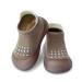 Dookeh Baby Shoes Boys Girls First Walking Shoes Non Slip Soft Sole Sneakers Toddler Infant Babygirl Sock Shoes 6-9 Months A3 Brown
