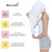 BYCOO Waffle Hair Towel Wrap | Large Microfiber Drying Towel | Anti-Frizz Head Towel | Super Absorbent & Quick Dry Hair Turban for Women | Ideal for Wet, Curly, Long & Thick Hair - White - Buy Online on GoSupps.com