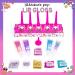 Just My Style Shimmer Pop Lip Gloss DIY Kit - Create 5 Lollipop-Shaped Glosses with Funnel, Containers, Base, Glitter & More - Buy Online on GoSupps.com