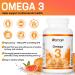Orange Naturals Omega-3 Fish Oil - 90 Softgels for Enhanced Brain & Cardio Health Triple Strength Essential Fatty Acids Non-GMO High Potency EPA DHA Supports Cognitive Function & Heart Well-being 90 count (Pack of 1) - Buy Online on GoSupps.com