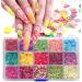 9000pcs Fruit Nail Art Slices for DIY 3D Polymer Clay Nail Art - 15 Styles - Buy Online on GoSupps.com