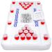 GoPong Original Pool Party Barge Floating Beer Pong Table with Cooler and Cup Holders