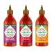 Tabasco Sauce Piquante Multipack Coffret de sauces piquantes avec 3 bouteilles faciles presser de 256 ml Sans gluten conservateurs et mati res grasses (Salsa Picante Sriracha Sweet & Spicy)