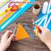 Buy PYNQ 6-Piece Curved Rubber Tip Tweezers Set | Stainless Steel for Laboratory & Jewelry Making - International Shipping Available - Buy Online on GoSupps.com
