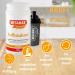Buy Megamax Build-Up Food Vanilla - Low-Fat Protein Drink Powder for Strengthening & Weight Gain | 500g Made in Germany - Buy Online on GoSupps.com