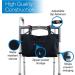 RMS Walker Bag with Soft Cooler - Water Resistant Tote with Thermal Compartment - Universal Fit for Walkers, Scooters, Rollator Walkers (Black) - Buy Online on GoSupps.com