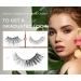 ONLYALL Natural Wispy Half Eyelashes - 7 Pairs Fluffy 3D Accent Lashes for a Beautiful Look - Buy Online on GoSupps.com