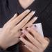 DANNI & TONI Monochrome Gel Nail Wraps - 28 Salon-Quality Stickers for French Manicure - Self-Adhesive & Semi Cured - Buy Online on GoSupps.com