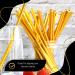 FAMASTON 150-pack Biodegradable Gold Paper Straws - Perfect for Parties, Weddings, Birthdays and Events - Buy Online on GoSupps.com